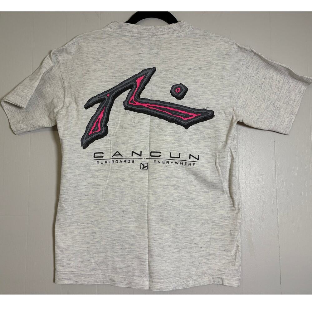 Rusty Surfboards Cancun Vintage 90s Surfer Shirt - Picture 5 of 6